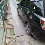 Woii..Bupati Deli Serdang, Kau Tengok Tuhh..!! Jembatan Sibiru-biru Terancam “Runtuh”..!!