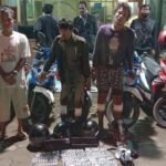Dor..dorr..!! Dua Begundal Curanmor Terkapar, Bolang Ikut Diborgol..!! Gas Truss…Pak Poll..!!