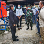 Woww…Top Banget Pall..!! Bupati Karo Kelilingi Pasar Buah Berastagi Sosialisasikan Protokol Kesehatan