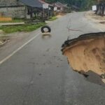 Woii..BBPJN Wilayah II Sumut..!! Klen Tengok Tuhh..!! Jalan Nasional di Nias Amblas..!!