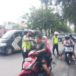 Terjaring Razia..!! Lima Sepeda Motor Diangkut Lantas Polsek Deli Tua