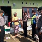 Bikin Mewek..!! Setiap Hari Polsek Patumbak Bawa Segoni Beras “Buru” Warga Terdampak Covid-19