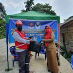 PT Wika Bumi Karsa KSO Bukan Kaleng-kaleng Broo..!! Diguyur Abu Vulkanik Sinabung, Warga Desa Mardinding Diberi Masker