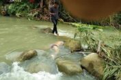 Hiii..!! Ada Mayat Terapung di Sungai Belumai Deli Serdang..!! Keluarga Siapa Ini..??