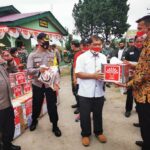 Perhimpunan INTI Bagikan Sembako untuk Warga Terdampak Erupsi Gunung Sinabung dan Covid-19