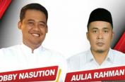 Bobby-Aulia Mantul Abis Broo..!! Djarot-Sandiaga Uno Duet Menangkan Jagoan PDIP-Gerindra di Pilkada Medan..!!