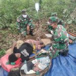Mantap Kali TNI Inilahh..!! Biasa Tenteng Senjata, Satgas Yonif 125/Si’mbisa Jadi “Bidan” Persalinan Warga Papua..!!