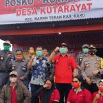 Ayoo…Lawan Coronaa..!! Bupati Karo Resmikan “Kuta Paguh” di Desa Kutarayat..!!