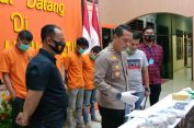 Klen Tengok Tuhh…Mantap Kann..?? Diburu Poldasu, Pengedar Sabu antar Provinsi Ditangkap Polres Labuhanbatu..!!