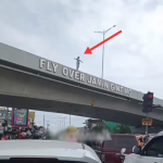 Bhabinkamtibmas Polsek Deli Tua Mantul Abis Broo..!! Selamatkan Gadis ABG yang Mau Bunuh Diri di Fly Over Simpang Pos..!!
