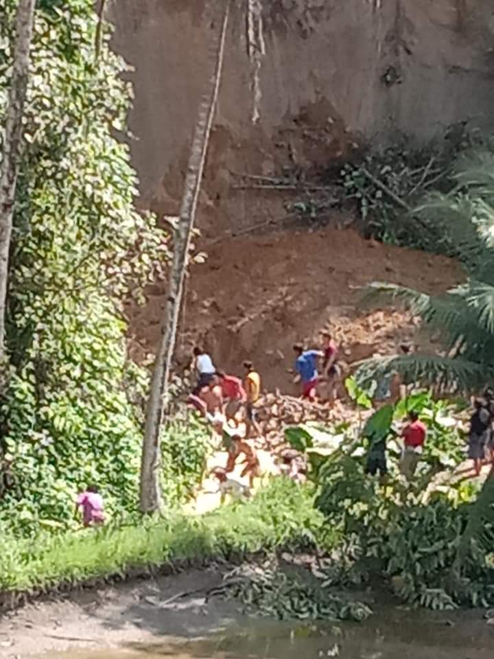 Tanah Longsor “Makan Tumbal”..!! Sempat Megap-megap, Barus Selamat..!! Tarigan Tewas Tertimbun..!!