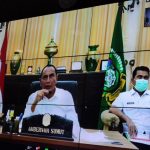 Gubernur Sumut-Bupati Karo Komunikasi Virtual..!! Vaksinasi Covid-19 Digelar Serentak 13 Januari 2021..!!