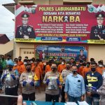 Fantastis..!! Dalam 21 Hari 29 Kasus Narkoba Dibongkar Polres Labuhan Batu..!! 35 Tersangka Satu Dibedil..!!