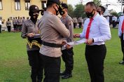 Ketika “Kasta” Terendah “Terbang” Tinggi..!! 25 Personil Polres Labuhanbatu Dapat Reward Kapolres..!!