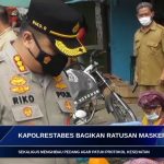 TNI/POLRI BAGI-BAGI MASKER DI PASAR DELI TUA..!! ADA KAITAN DENGAN PENGGUSURAN..??