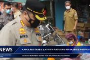 TNI/POLRI BAGI-BAGI MASKER DI PASAR DELI TUA..!! ADA KAITAN DENGAN PENGGUSURAN..??