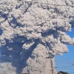 Awas…Pall..!! Gunung Sinabung “Bersin”..!! Tiga Nderket dan Kuta Buluh Hujan Abu..!!