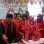 Dihimpit Corona Diterjang Sinabung..!! HUT ke 75 Kabupaten Karo Diperingati Sederhana..!!
