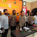 Libas Trus Pak Poll..!! Satu Terkapar Didorr..!! Polsek Kota Pinang Sikat Jaringan Pengedar 1 Kg Sabu..!!
