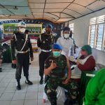 Bupati Karo Apresiasi Vaksinasi Personil TNI Kodim 0205/TK..!!
