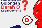 Golongan Darah Anda O..?? Selamat Yaa…Anda Lebih Kebal Covid-19..!!