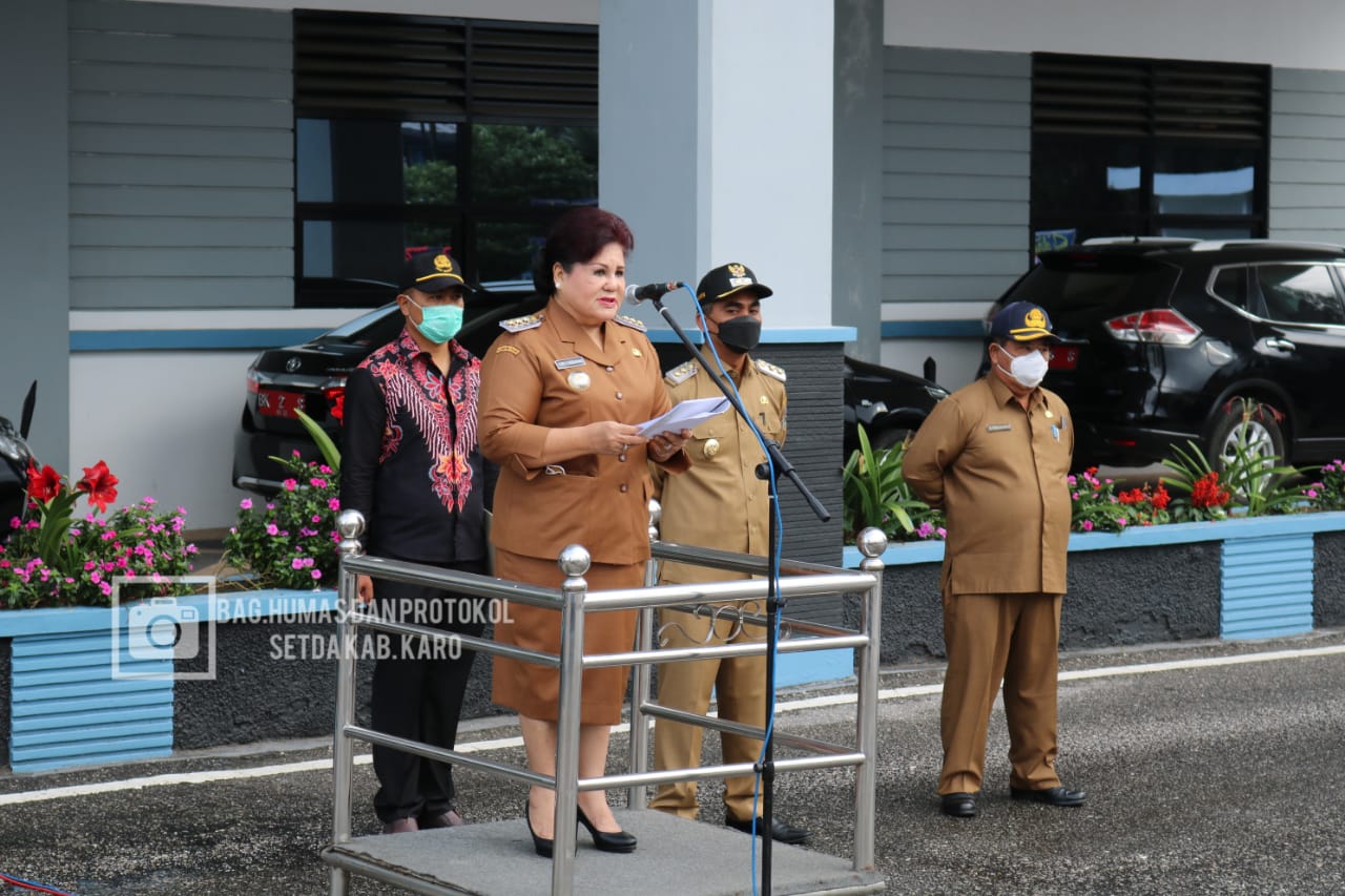 Hari Pertama Kerja..!! Bupati Karo Cory Beru Sebayang: Ayoo…Genjot Pertanian, Tingkatkan PAD..!!