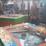 Ormas di Karo Unjuk Gigi…!! Mesin Judi Hancur Dimartili..!!