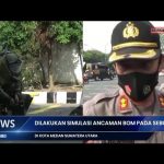 ANTISIPASI TEROR BOM..!! POLRESTABES MEDAN LOUNCHING CALL CENTER LAYANAN POLISI 110