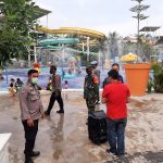 Kala Warga Bersuka Ria..!! Kapolsek Namorambe “Gentayangan” Tegakkan Prokes di Tempat Wisata..!!