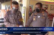 KAPOLSEK NAMORAMBE “GENTAYANGAN” TEGAKKAN PROKES DI TEMPAT WISATA..!!