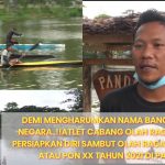 TARGET EMAS DI PON PAPUA..!! LATIHAN ATLET KAYAK SUMUT DIGENJOT..!!