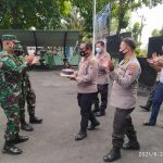 Bawa “Pasukan”, Kapolsek Namorambe “Serbu” Makoramil 14/PB Pakai Kue Tart: Selamat Ultah Saudaraku Kodam I/BB..!! Ini Kami Penjaga NKRI Harga Mati..!!