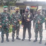 Kek Gini Baru Mantap Lae..!! Kompak..!! Lima Danyon TNI Datangi Markas Brimob Binjai: Selamat Ultah Brother..!!