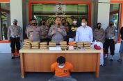 Mantap Pak Poll…Libas Truss..!! Polres Labuhanbatu Sikat Pemain Sabu..!! 25 Kg Ganja Disita..!!