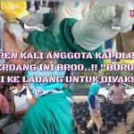 KEREN ABIS BAHH..!! POLSEK TIGA JUHAR “BURU” WARGA SAMPAI KE LADANG UNTUK DIVAKSINASI..!!