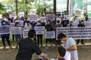 Pengungsi Afghanistan Demo di Medan: Taliban Ngeri, Main Bunuh..!!