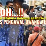 PEMUDA NEKAT RAMPAS SENJATA MILIK PETUGAS POLISI PENGAWAL UANG ATM DI DELISERDANG