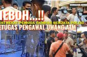 PEMUDA NEKAT RAMPAS SENJATA MILIK PETUGAS POLISI PENGAWAL UANG ATM DI DELISERDANG