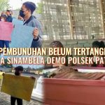POLSEK PATUMBAK DIDEMO KELUARGA KORBAN PEMBUNUHAN..!!