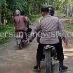 Kawal “Dewi Fortuna” di Lokasi Longsor Sibolangit..!! Kapolsek Pancurbatu Terharu dan “Angkat Topi” Lihat Mensos Risma..!!