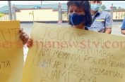 Awas..!! Pembunuh Sinambela Masih “Gentayangan”..!! Keluarga Korban Demo Polsek Patumbak..!!