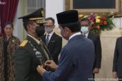 Selamat Bertugas Jenderal..!! Presiden Jokowi Lantik Andika Jadi Panglima TNI dan Dudung Jadi KSAD..!!