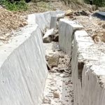 Bahh..!! Jalan dan Drainase Rp 24 M di Labura-Toba Baru Selesai Dikerjakan Sudah Rusak..!!