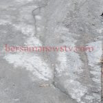 Alamakk..!! Pemborong Deli Serdang “Ngeri-ngeri”..!! Jalan Rabat Beton Baru Dikerjakan Sudah Retak-retak..!!