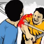Gak Dicakapi..!! Sitompul Ngamuk, Tetangganya Dibacok, Rumah Dibakar..!!