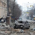 Duarrr..!! Gedung Dewan Kota, Rumah Sakit, Kampus dan Kantor Polisi Ukraina Dibombardir Rusia..!!