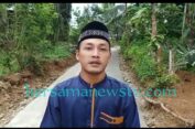 Jalan Rusak “Disulap” Jadi Rabat Beton..!! Kuzu SW Tarigan “Pahlawan” Bagi Warga Dusun I Sidodadi Sibiru-biru..!!