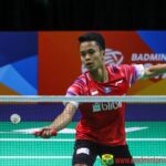 Jangan Kasi Kendor Tingg..!! Wakil Jepang Dibuat Jatuh Bangun, Anthony Sinisuka Ginting ke Perempat Final BAC..!!