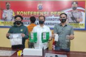 Haiyaa…A’i A’ii Kok Dagang Sabu Loo..!! Dua Pengedar Lebih 1 Kg Sabu Diciduk Sat Narkoba Polres Labuhanbatu..!!