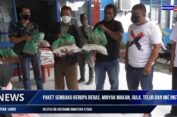 Jurnalis Polsek Delitua, Bagikan Puluhan Paket Sembako Ke Anak Yatim Piatu